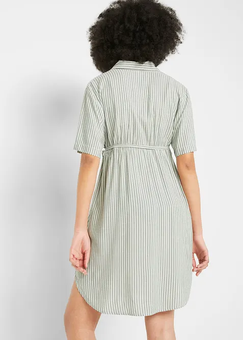 Umstands- und Stillblusenkleid aus fließender Viskose, bonprix