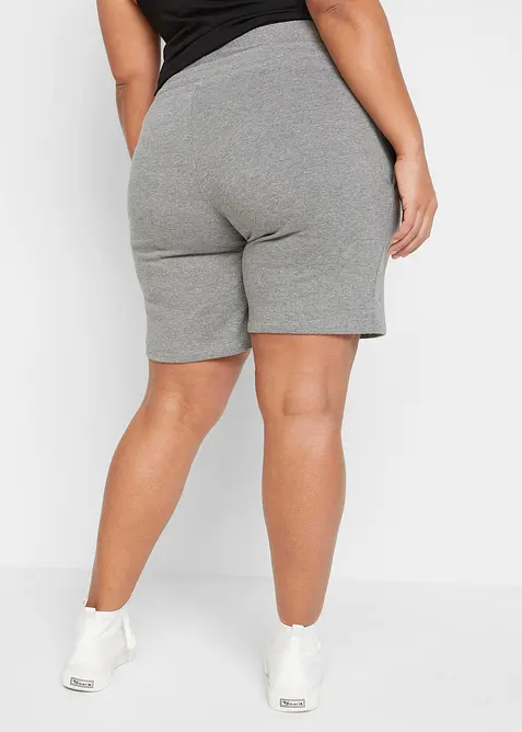 Lot de 2 bermudas de grossesse en molleton doux, bonprix