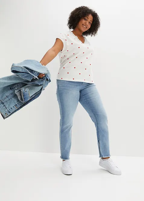 T-shirt imprim&eacute; 100% coton, bonprix