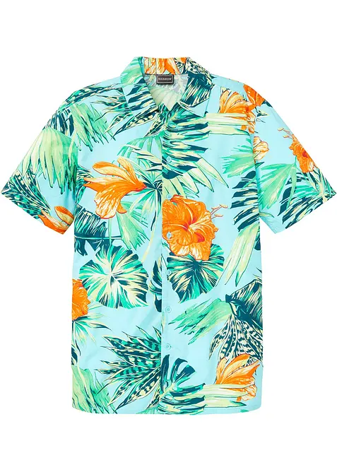 Kurzarmhemd aus reiner Baumwolle, bonprix