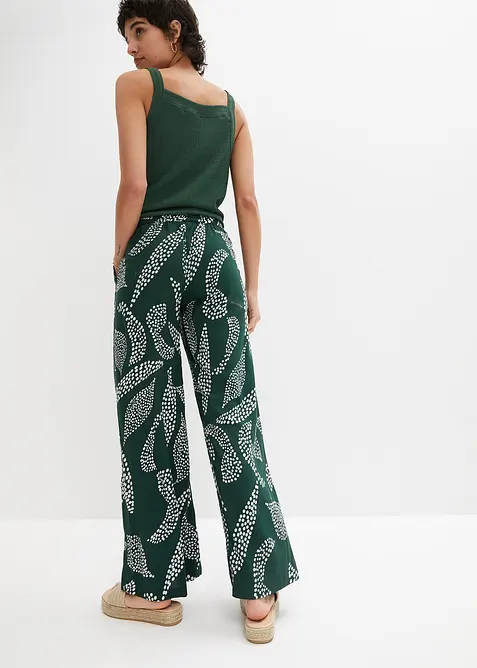 Marlenehose aus fließender Viskose, bonprix