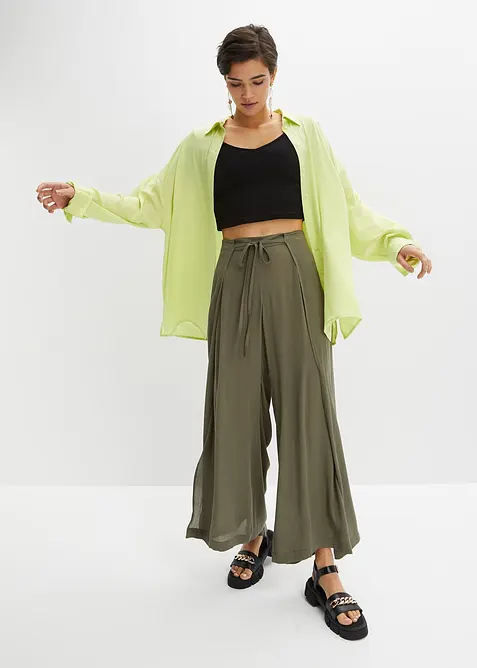 Hose aus fließender Viskose, bonprix