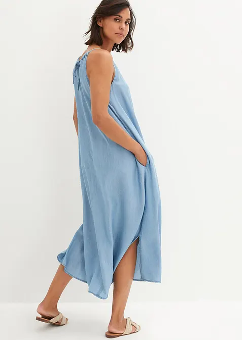 Robe en jean Lyocell fluide, bonprix