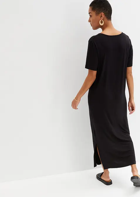 Robe fluide en jersey viscose extensible, bonprix