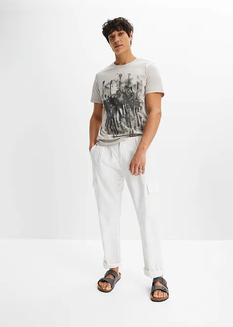 T-Shirt aus reiner Bio-Baumwolle, bonprix