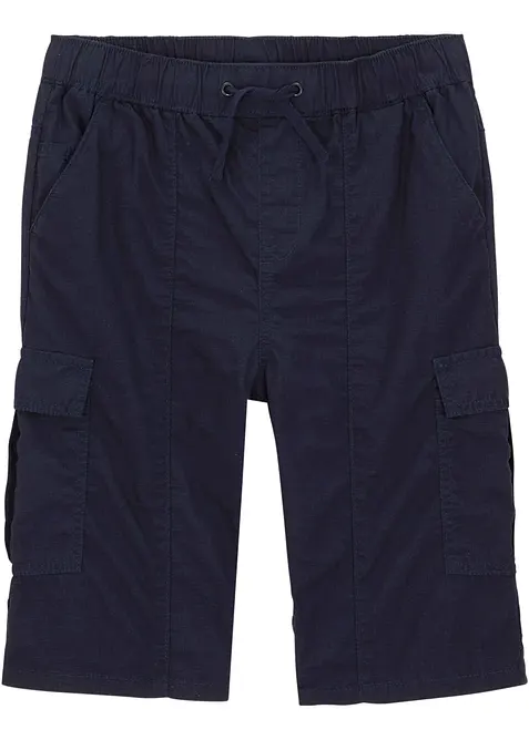 Bermuda cargo jogger 100% coton, Regular, bonprix