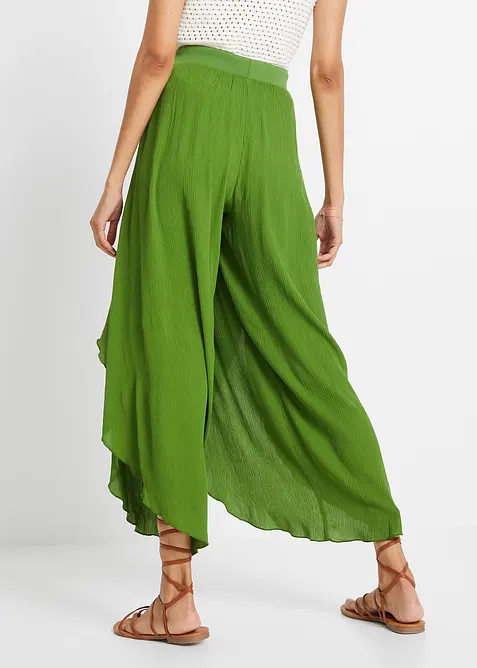 Hose aus strukturiertem Crinkle, bonprix