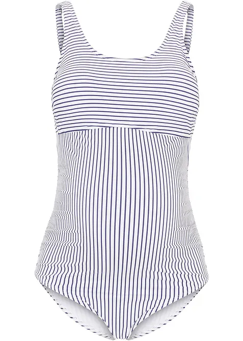 Maillot 1 pi&egrave;ce de grossesse en polyamide recycl&eacute;, bonprix