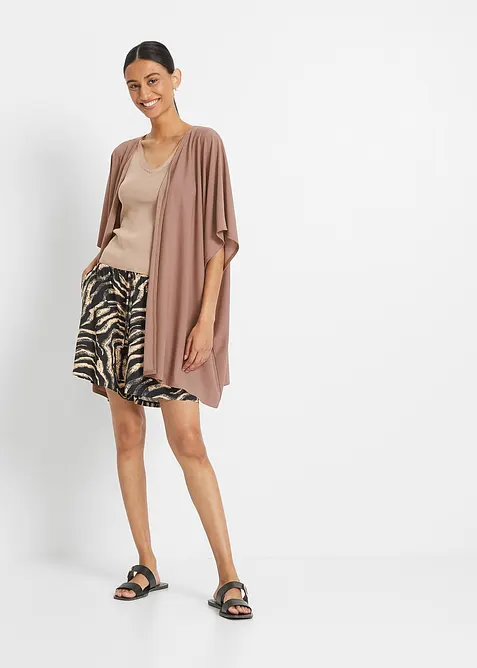Jersey-Shorts aus softem Viskose-Mix, bonprix