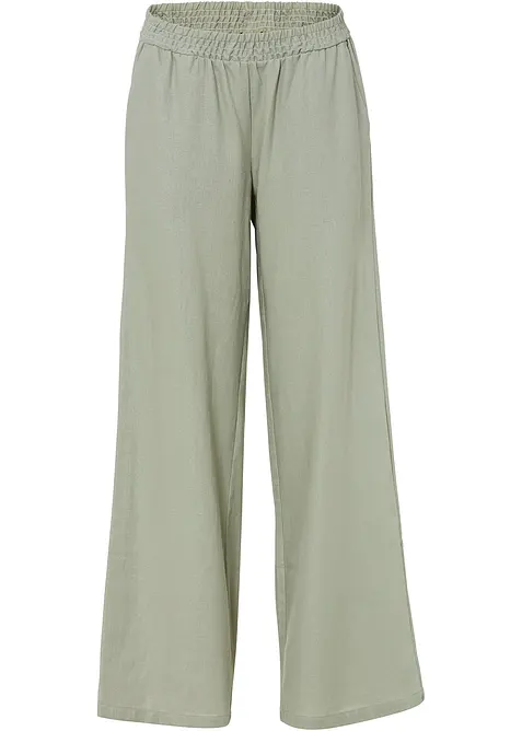 Palazzo-Hose aus Leinen, bonprix