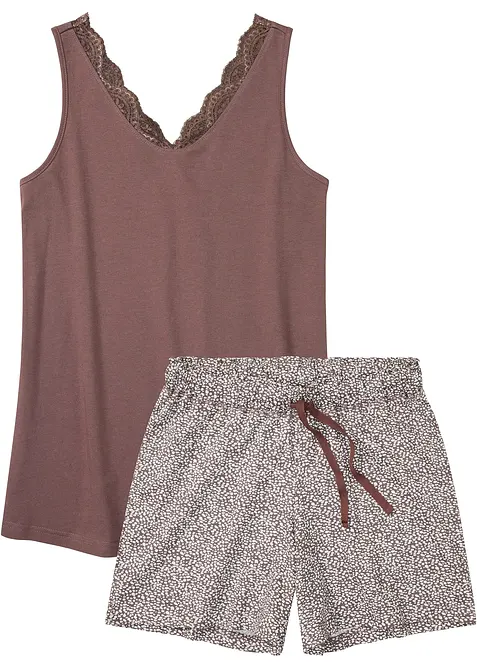 Shorty mit feiner Spitze, bonprix