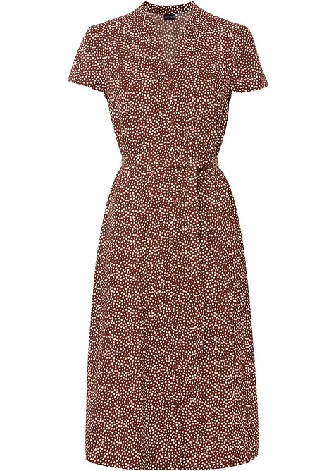 Blusenkleid mit Pünktchen, bonprix