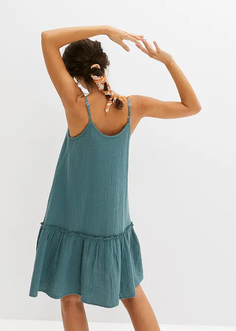 Tr&auml;gerkleid aus Musselin, bonprix