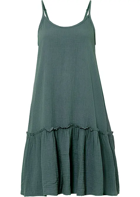 Tr&auml;gerkleid aus Musselin, bonprix