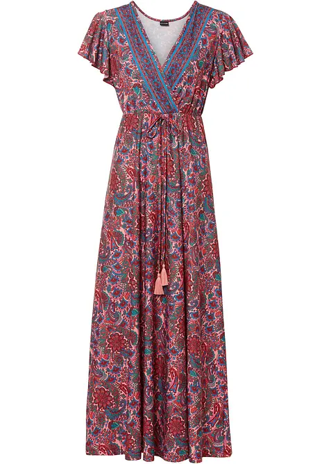 Bedrucktes Jersey-Maxikleid, bonprix