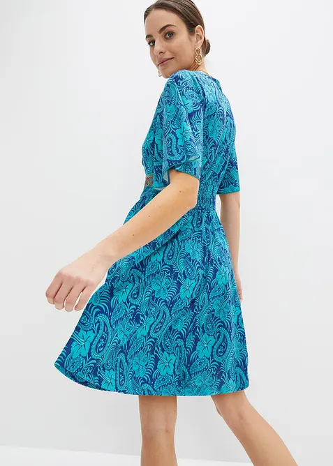 bedrucktes Minikleid, bonprix