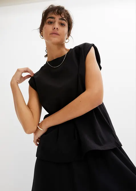 Oversize-Shirt aus reiner Bio-Baumwolle, bonprix