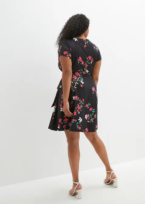 Jerseykleid in Wickeloptik, bonprix