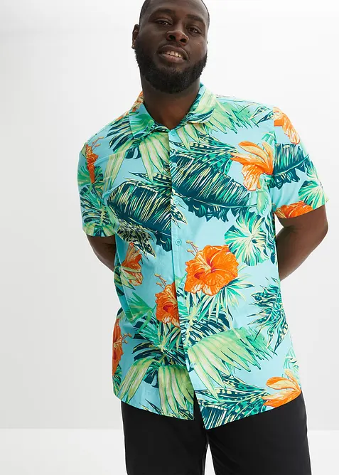 Chemise manches courtes 100% coton, bonprix