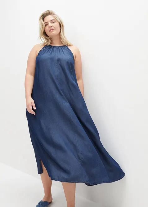 Robe en jean Lyocell fluide, bonprix