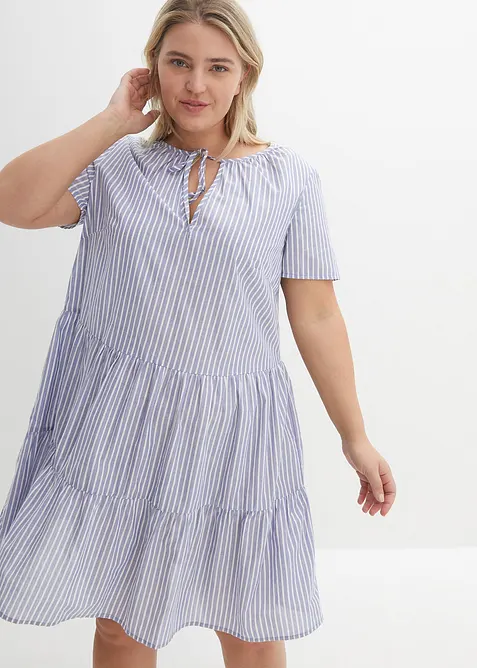 Sommer-Tunika-Kleid aus reiner Baumwolle, bonprix