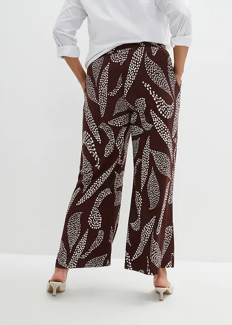 Marlenehose aus flie&szlig;ender Viskose, bonprix