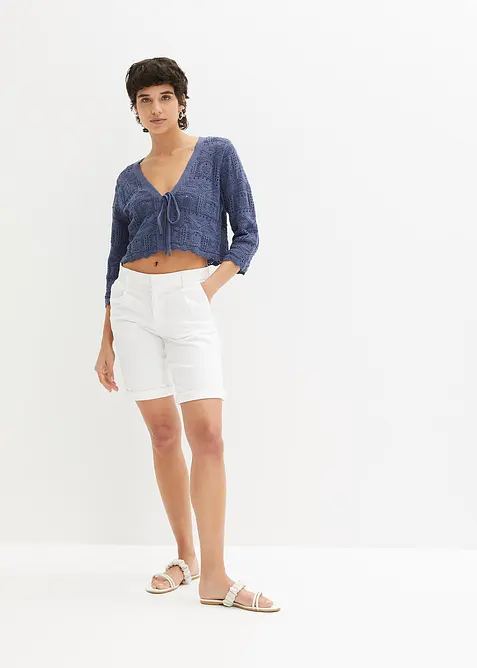 Boléro ajouré, manches 3/4, bonprix