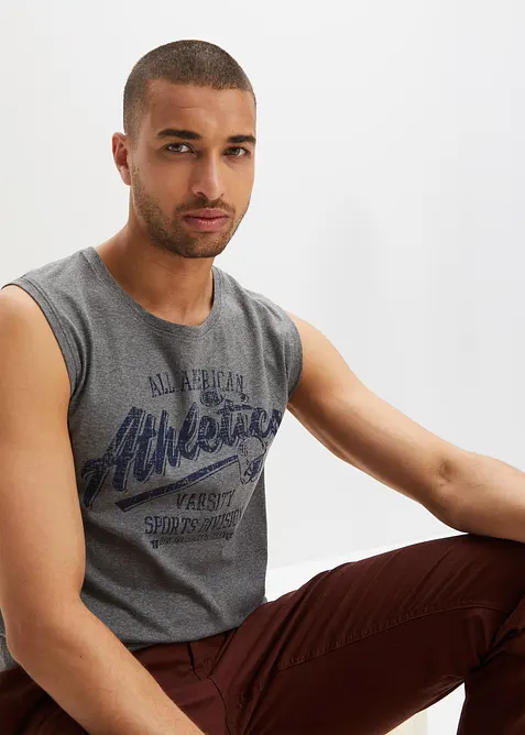 Muskelshirt (2er Pack) aus reiner Baumwolle, bonprix