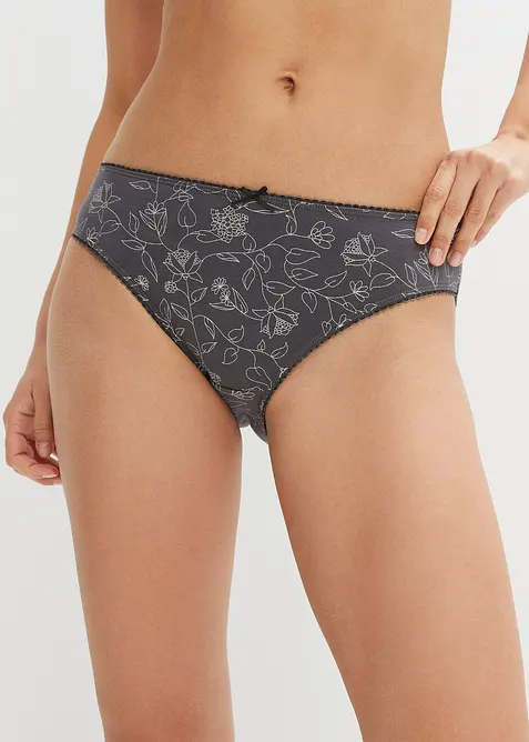 Slip mit Bio-Baumwolle (5er Pack), bonprix