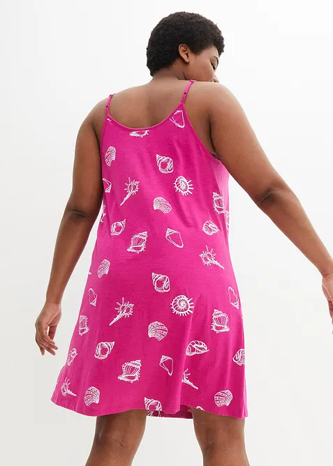 Robe d&eacute;bardeur en jersey coton, bonprix