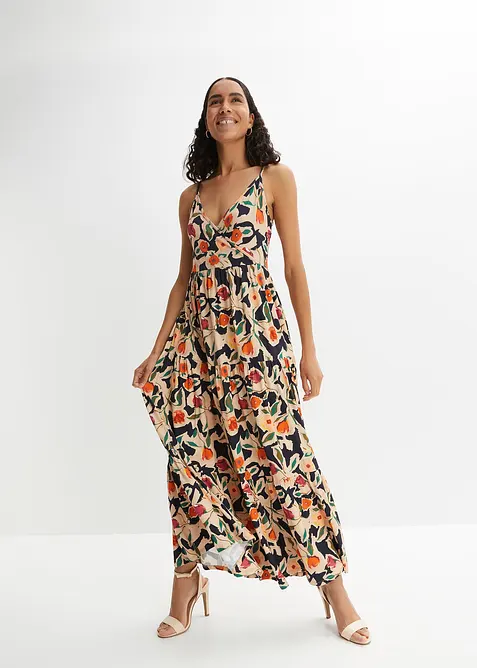 Maxikleid aus softem Viskose-Mix, bonprix