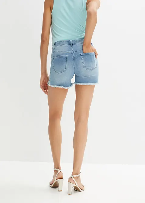 Short en jean, taille mi-haute, bonprix