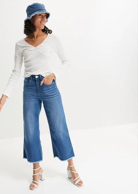 7/8-Jeans, Wide Fit, bonprix