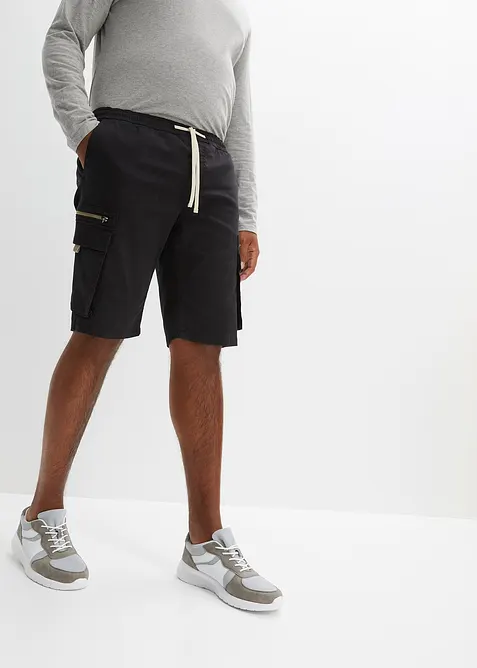 Bermuda taille extensible avec poches cargo, Regular Fit, bonprix