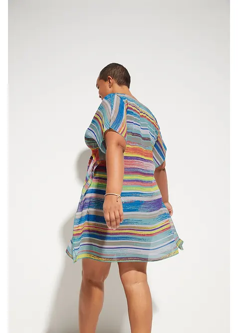 Tunique de plage en crêpe léger, bonprix