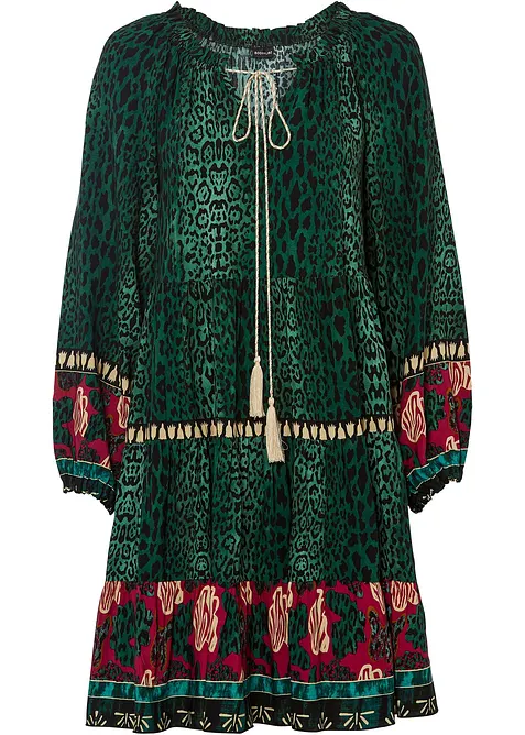 Tunika-Kleid aus fließender Viskose, bonprix