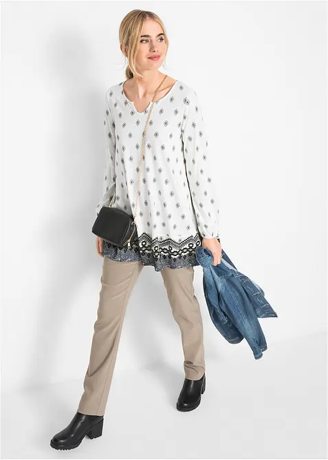 Tunique en jersey coton et viscose, bonprix