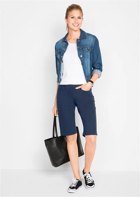 Stretch-Bermuda (2er Pack), bonprix