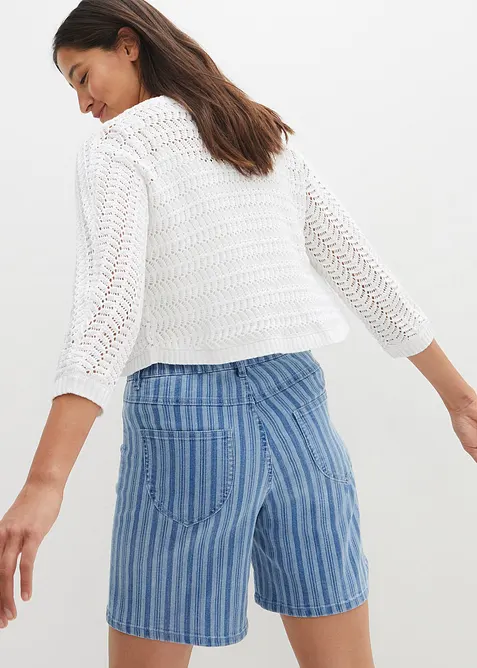 Boléro en crochet, manches coudes, bonprix