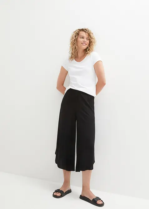 Jupe-culotte longueur mollet en viscose, bonprix