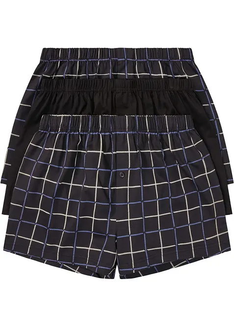 Lot de 3 caleçons en jersey coton, bonprix