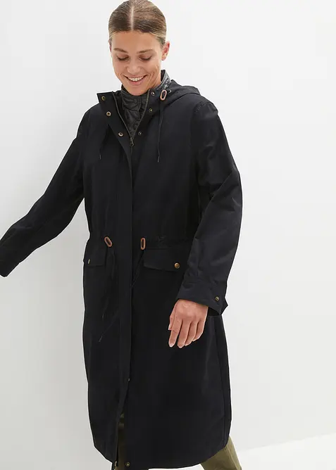 Parka mi-saison avec gilet sans manches amovible, bonprix