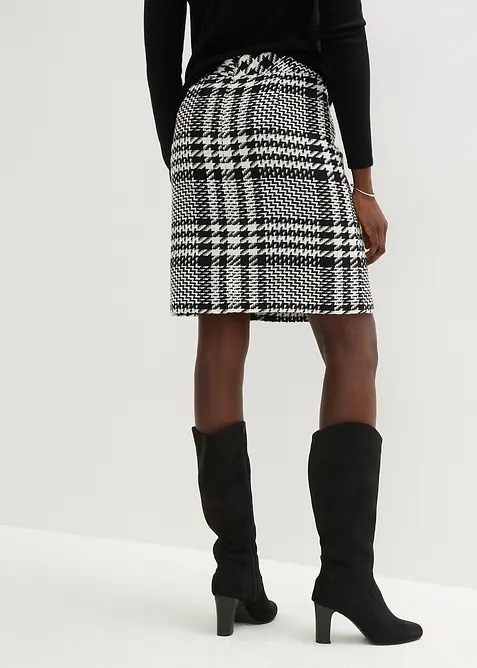 Jupe en maille bouclette, bonprix