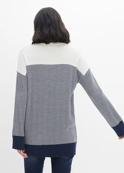 Lässiger Longpullover, bonprix