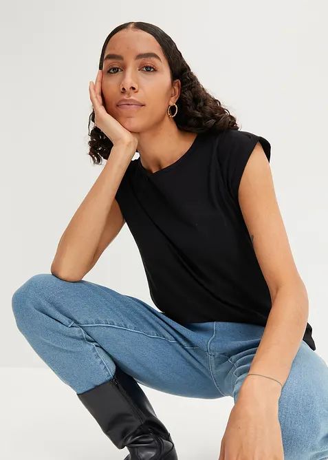 T-Shirt aus reiner Baumwolle, bonprix