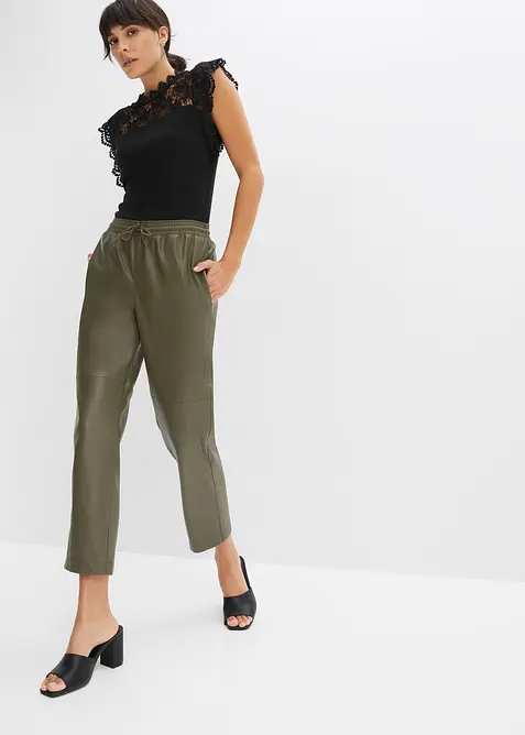 Shirt mit Spitzeneinsatz, bonprix