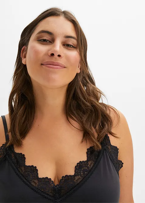 Nuisette courte avec dentelle, bonprix