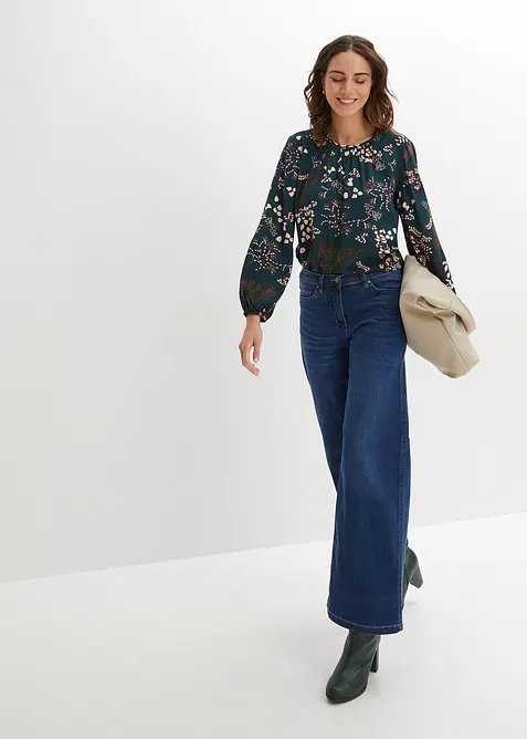 Bluse aus nachhaltiger Viskose, bonprix
