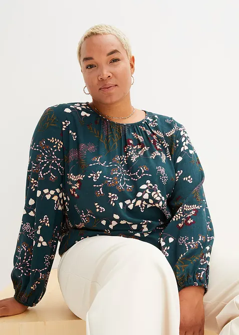 Bluse aus nachhaltiger Viskose, bonprix