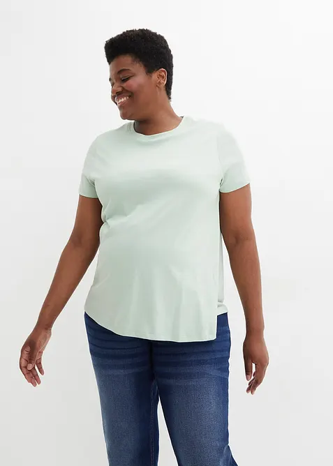 2-in-1 Umstands- und Stillshirts aus Bio-Baumwolle (2er-Pack), bonprix